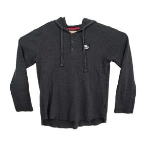 🔥Ecko Unltd. pullover hoodie sweatshirt, Men's M, gray, raw hem,‎ long sleeves